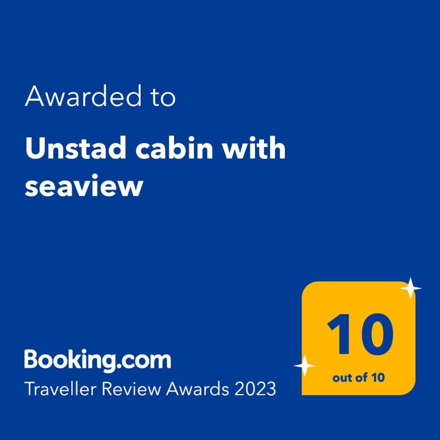 Unstad Cabin With Seaview Unnstad Exterior photo