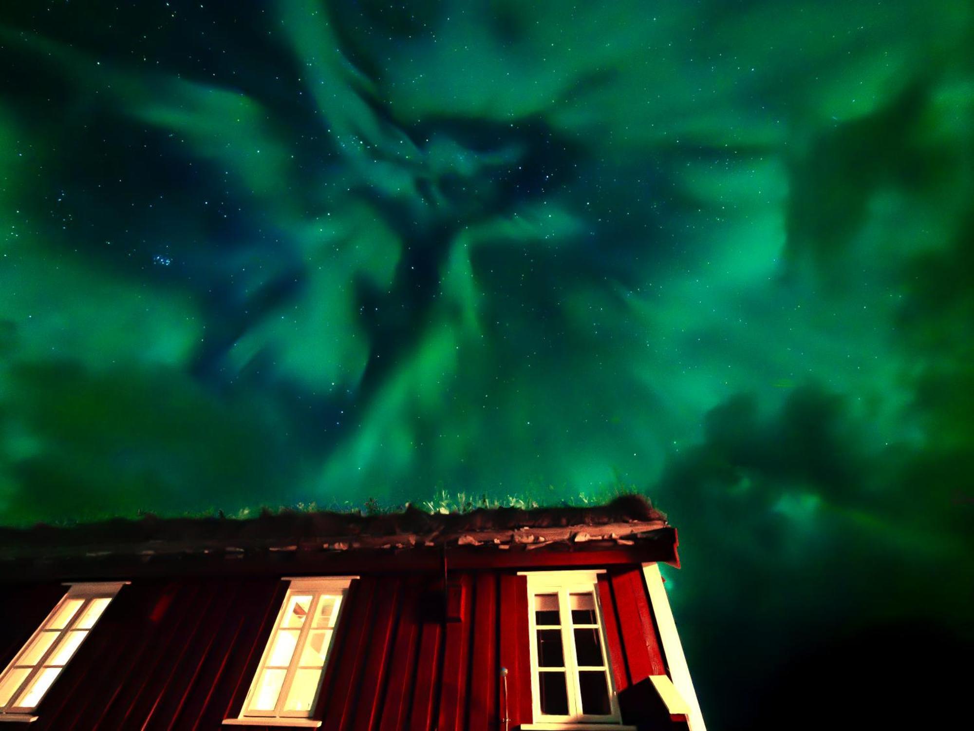 Unstad Cabin With Seaview Unnstad Exterior photo